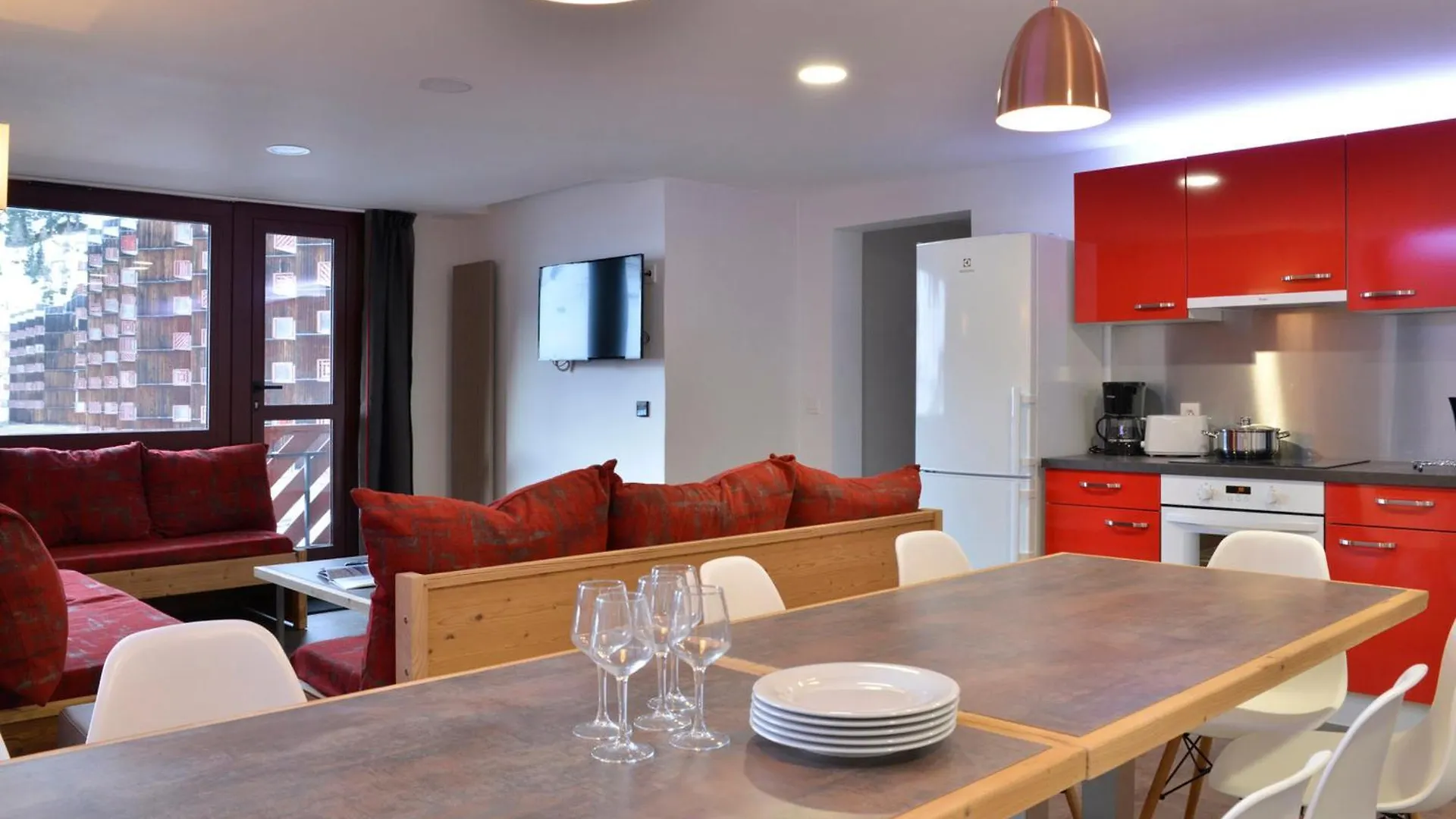 Grand Appartement Renove - Proche Pistes - Sud - Balcon - 11 Pers - Animaux Admis - Fr-1-181-1910 La Plagne Tarentaise